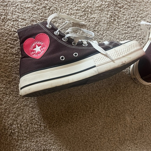 Custom platform high top Converse - Picture 3 of 7